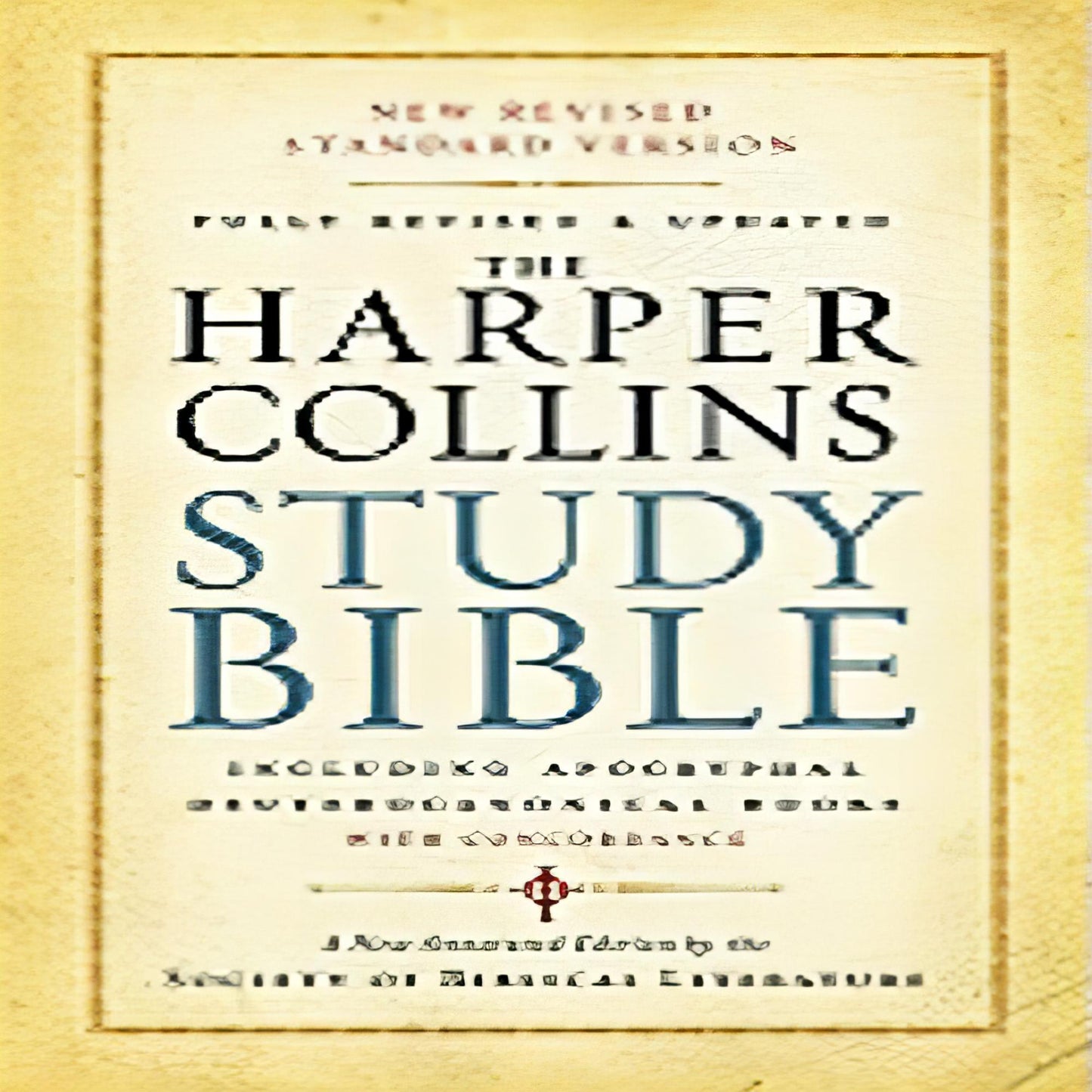 TEXTBOOK HarperCollins Study Bible-NRSV (Revised and Updated)